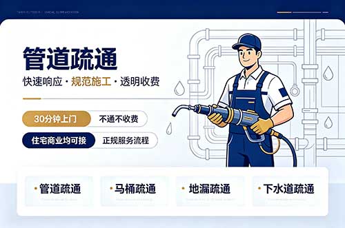 黑河管道疏通
