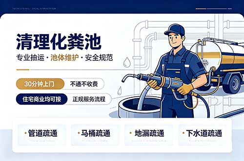 黑河清理化粪池